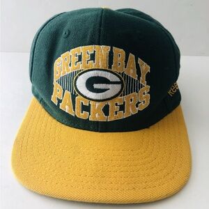 Reebok Green and Yellow Hat